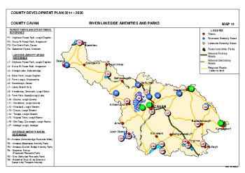 Appendix Four Map 11 Riverside Amenities and Parks summary image
									