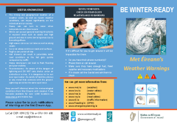 Winter Ready Weather Warnings summary image
									