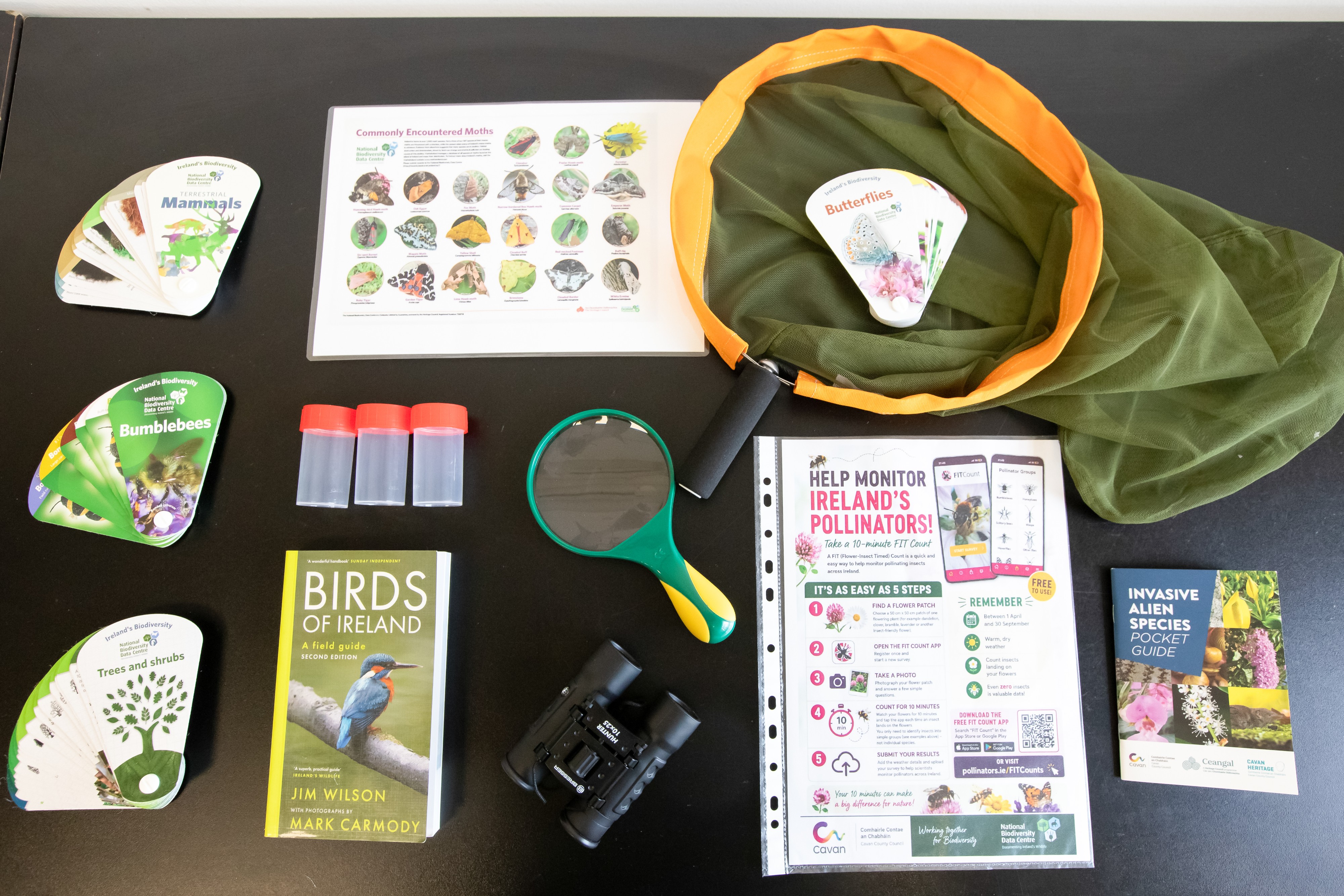 Wc 14 Sept PHOTO Ecological Recording Kits 2