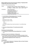Minutes of Council Meeting 14th September 2020 thumbnail