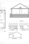 PL22 075 300 House Type B Floor Plans, Elevations & Section thumbnail