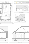 PL22 075 211 House Type A1 Floor Plan, Elevations & Sections thumbnail