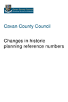 planning reference number changes thumbnail