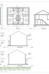 PL23 018 110 Rev A House Type H8 Floor Plan, Elevations & Section thumbnail