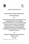 CD HQ Environmental Impact Assessment Screening Report thumbnail