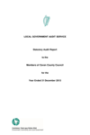 Cavan County Council Audit Report 2013 thumbnail