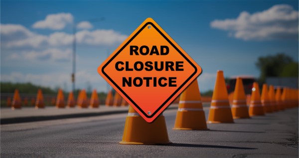 Road Closure Notice for website 4 no logo
