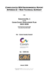 Consolidated SEA Environmental Report Non Technical Report thumbnail