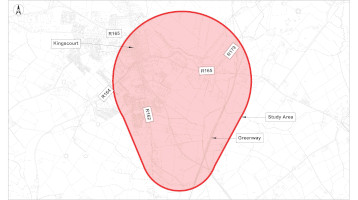 Kingscourt Town Permeability Link to Navan-Kingscourt Greenway thumbnail image