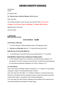 October-agenda summary image
									